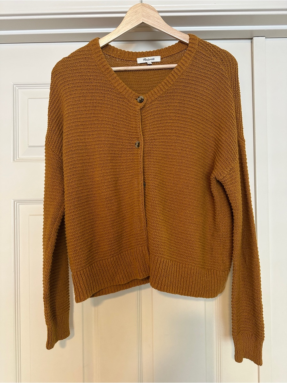 Madewell knit cardigan, size XS